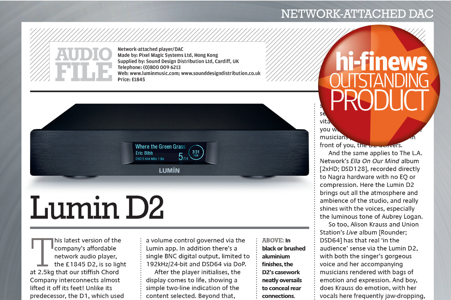 LUMIN D2