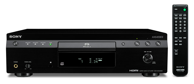 Sony SCD-XA5400ES CD/SACD Player (w/VSE mods)