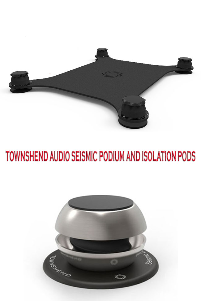 Townshend Audio Seismic Isolation Pods