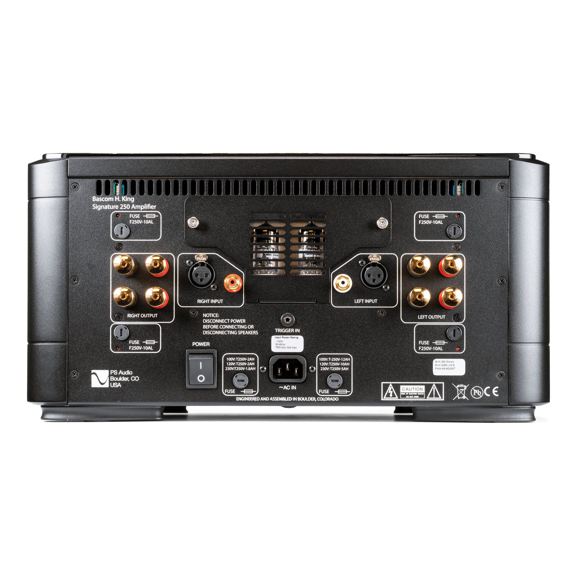PS Audio BHK Signature 250 Stereo Power Amplifier