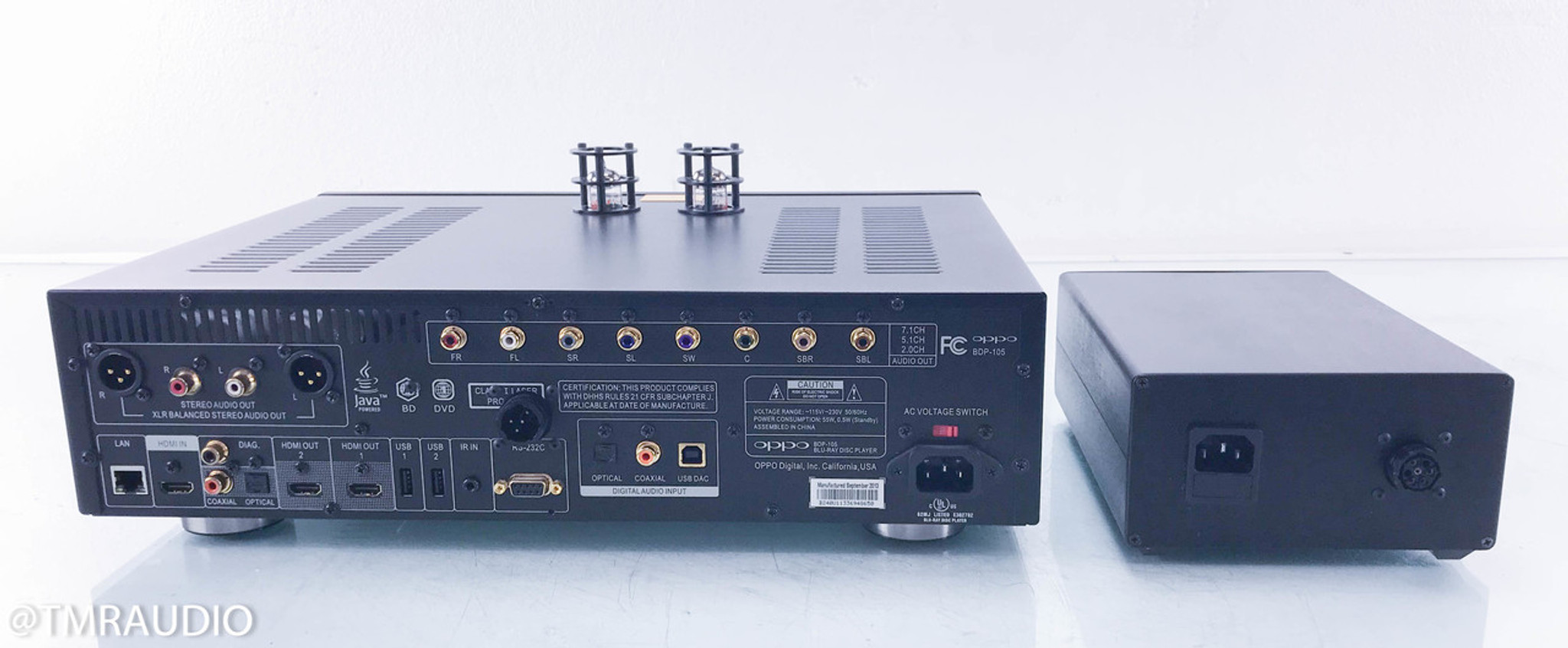 Exemplar Audio T105 Tube Modified Oppo BDP-105