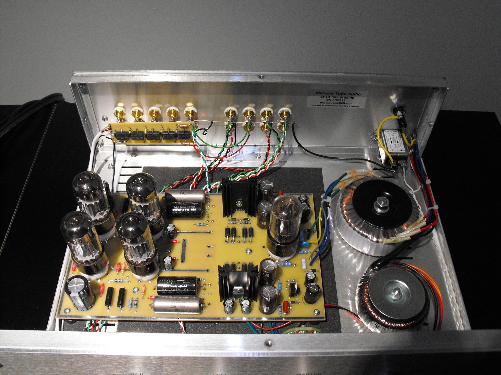 Don Sachs 6SN7 Line Stage Preamplifier